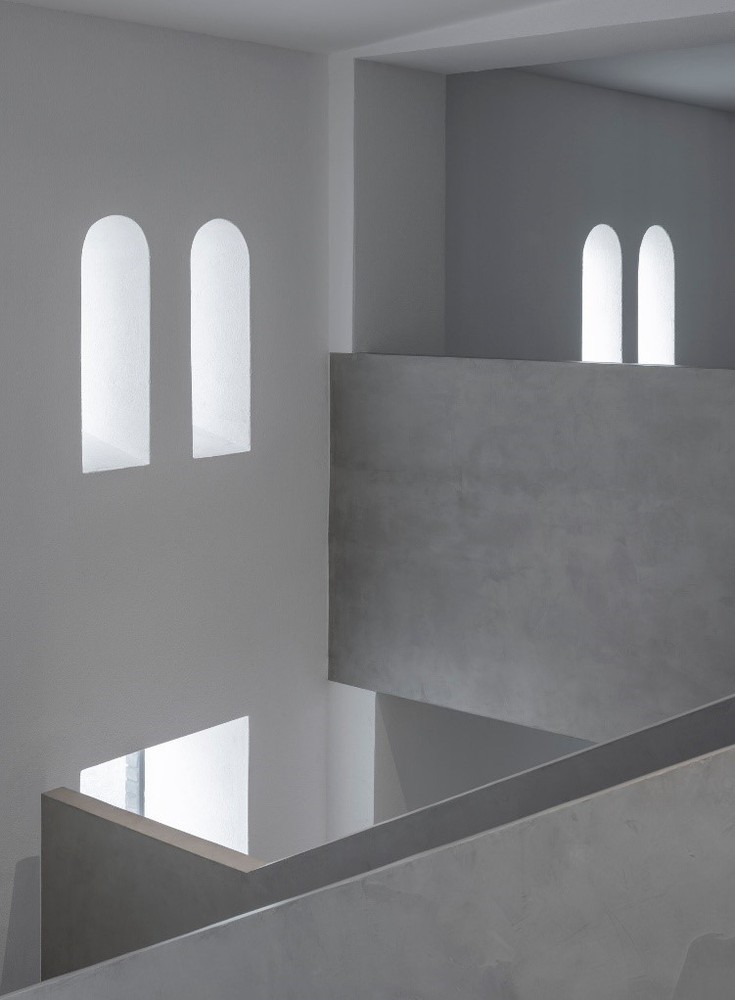 Ambiciózus dizájn egy művészeti galéria számára