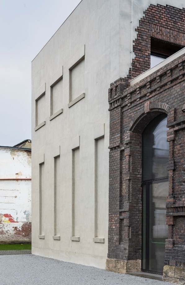 Ambiciózus dizájn egy művészeti galéria számára